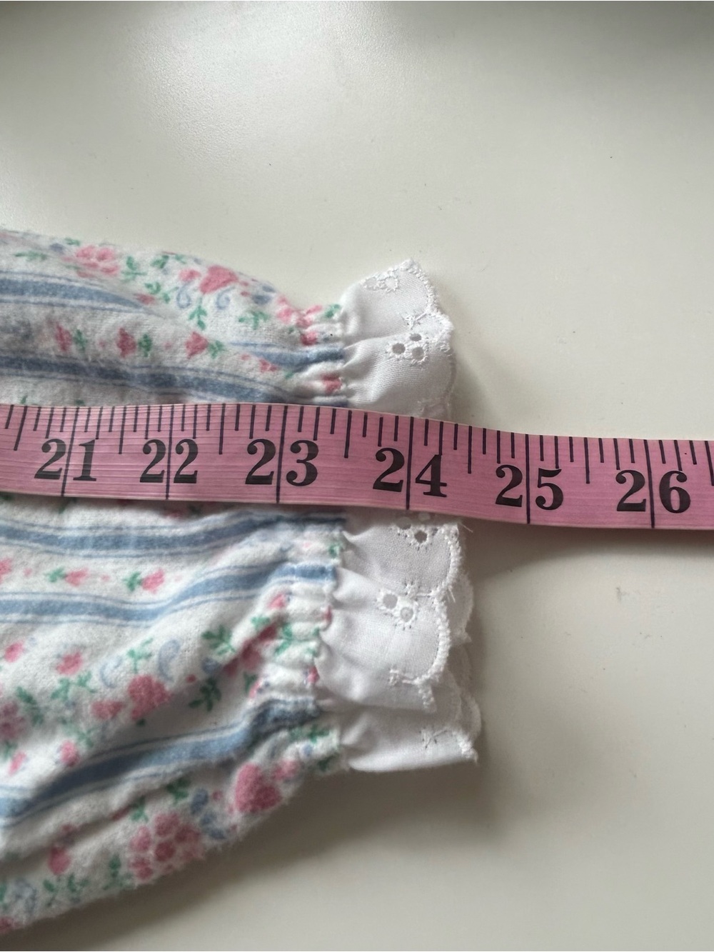 Lanz of Salzburg Traditional Flannel Nightgown Size Small Floral Tyrolean Sleep - Picture 9 of 9